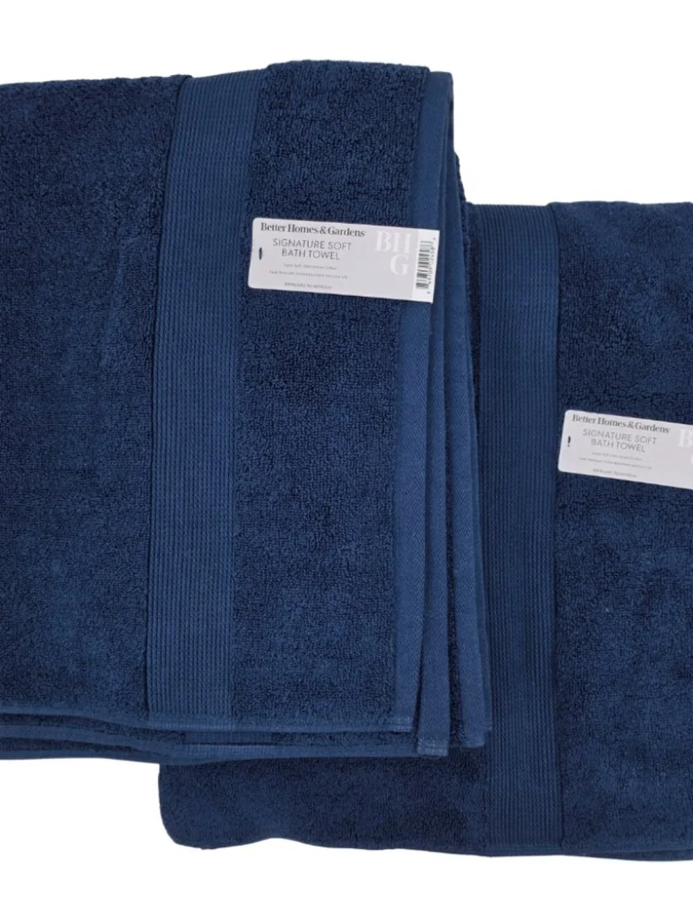 New 2 Pack Better Homes & Gardens Signature Soft Admiral Blue 30x56